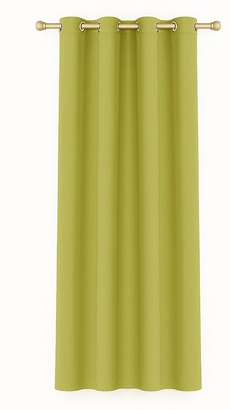 Bestlivings Blickdichte, Gardine mit Ösen, in vielen Größen und Farben Grün 140x225 cm