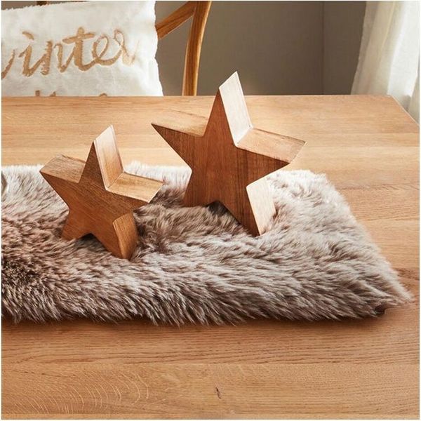 Home-trends24. de Tischläufer Tischläufer Kunstfell Braun Beige Mitteldecke Tischdecke 30x120cm