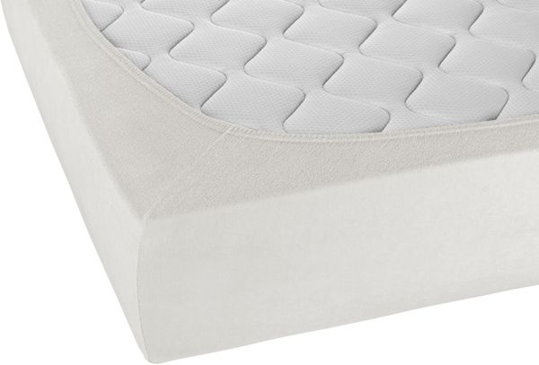 biberna Frottee-Stretch-Spannbetttuch 0012344, grau, 1x 140x200 cm - 160x200 cm Bild 2