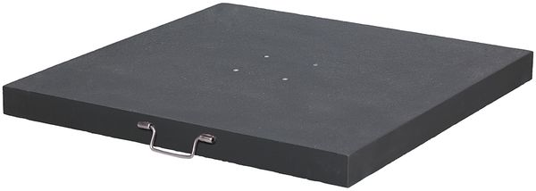 Sonnenschirmständer Arezzo | Schwarz gebrannt Granit | 90 kg