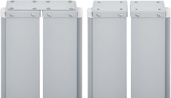 vidaXL Ausziehbare Seitenmarkise Braun 140 x 1000 cm 48487 Bild 8