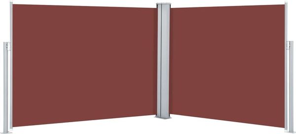 vidaXL Ausziehbare Seitenmarkise Braun 140 x 1000 cm 48487 Bild 2