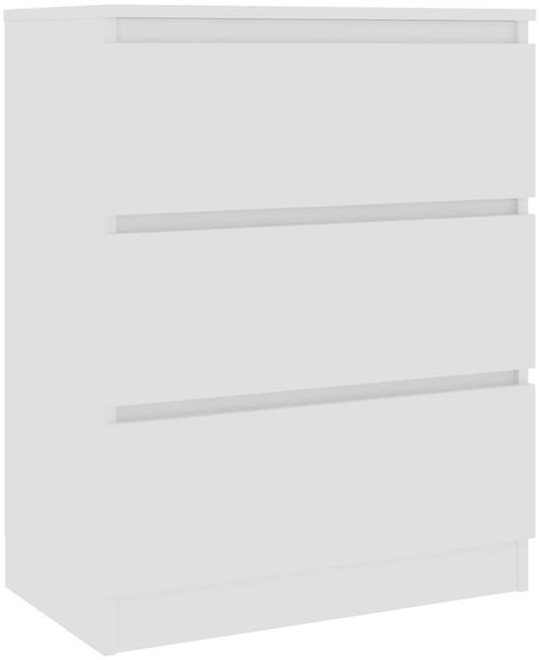 Sideboard, Kommode Weiß 60x35x76 cm Holzwerkstoff j3291p