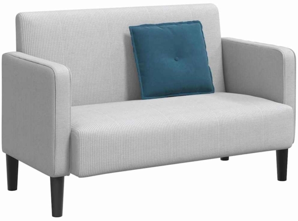 vidaXL Rückenkissen Blau 50 x 45 cm Cordstoff 42014631 Bild 2