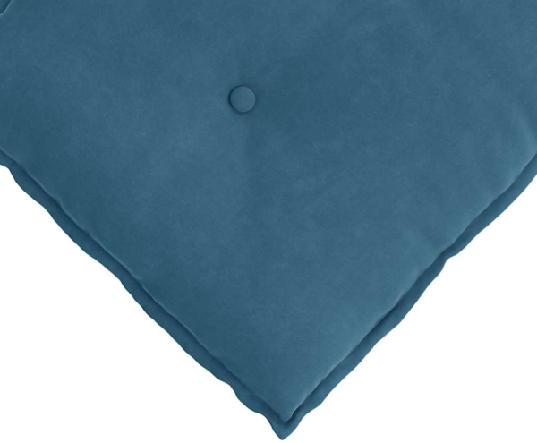 vidaXL Rückenkissen Blau 50 x 45 cm Cordstoff 42014631 Bild 6