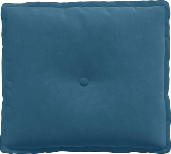 vidaXL Rückenkissen Blau 50 x 45 cm Cordstoff 42014631 Bild 4