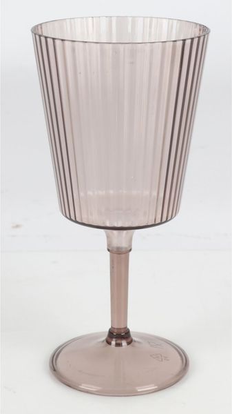 12x Weinglas 0,4L aus Kunststoff, Mehrwegbecher aus Plastik, Kelch für Partys, Grillen, Camping oder Gastronomie, Trinkbecher für Sekt und Cocktails