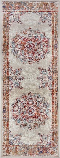HANSE Home 'Maderno' Teppich, rechteckig, Höhe: 8 mm, Orientalisch, Kurzflor, Creme, 80 x 240 cm (Rechteckig)