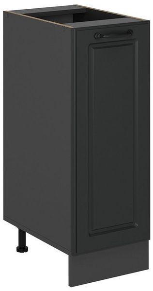 Apothekerschrank R-Line Anthrazit Landhaus 30 cm ohne Arbeitsplatte Vicco Bild 5