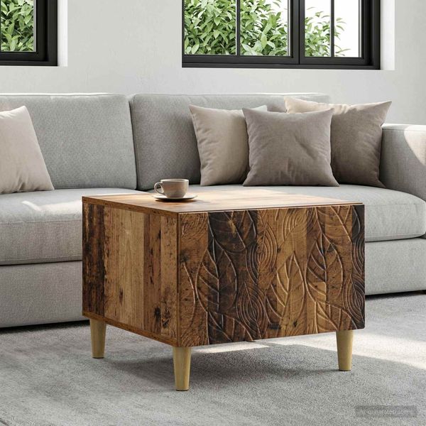 vidaXL Couchtisch Altholz 50 x 49 x 40 cm Holzwerkstoff 895203