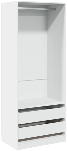 vidaXL Kleiderschrank Weiß 80x50x200 cm Holzwerkstoff 3307747