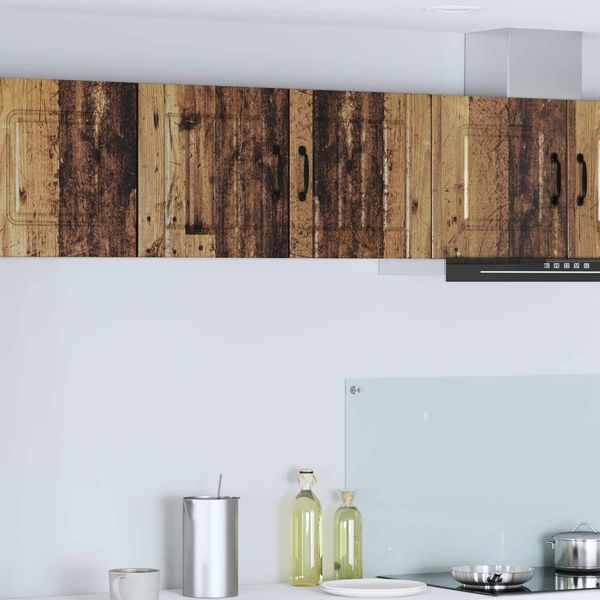 vidaXL Wandschrank LUCCA Altholz 40 x 31 x 40 cm Holzwerkstoff 884890