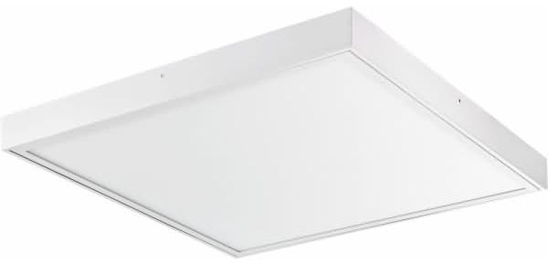 Alco LED-Deckenleuchte eckig 600 x 600 x 13/53mm 48W weiß