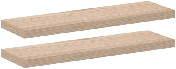 vidaXL Schweberegale 2 Stk. 80x23,5x4 cm Holzwerkstoff 4010692