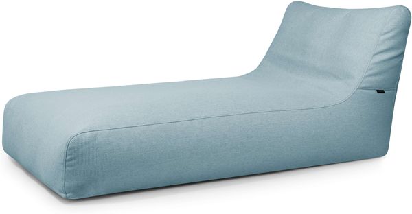 Sitzsack ‘Sunbed 90‘, Bezugstoff - Dunes, 100% Olefin, Turquoise, 80x180x100 cm cm.