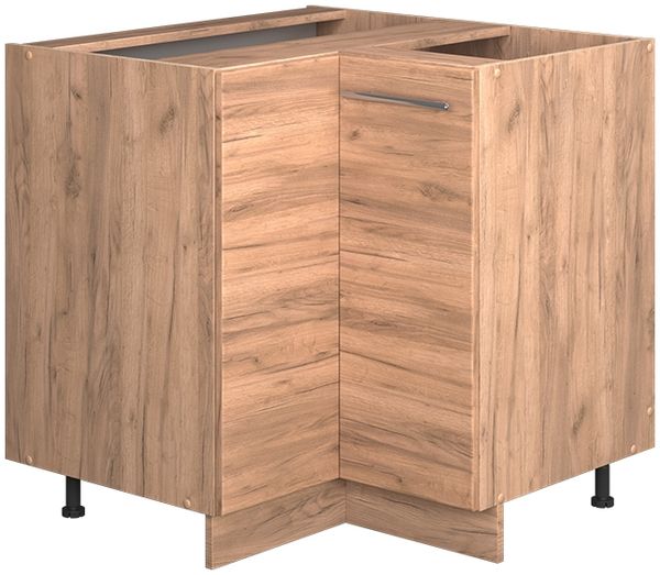 Eckunterschrank Fame-Line Goldkraft Eiche 80.5 cm , AP Eiche Vicco