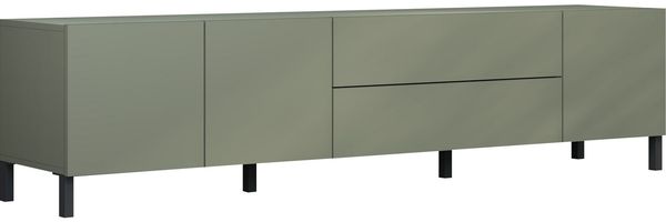 borchardt Möbel Lowboard Sophia, Tv-Schrank Breite 190 cm, Metallfüße, grifflose Optik