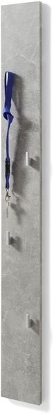Garderobenleiste >Colan< in Beton Optik - 14x115x2cm (BxHxT)