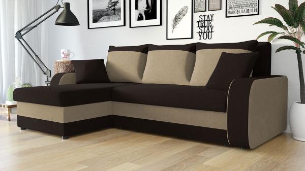 Ecksofa Kristofer (Alova 68 + Alova 07)