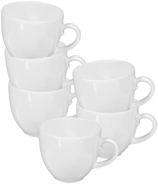 Seltmann Weiden Rondo/Liane Weiß Espressotasse 0,11 l 6er Set