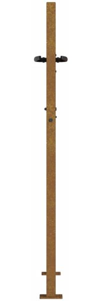 vidaXL Gartentor 100x150 cm Cortenstahl Baumdesign 153217 Bild 5