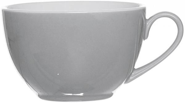 Ritzenhoff & Breker Doppio Obere, Obertasse, Ober Tasse, Geschirr, Porzellan, Grau, 200 ml, 576887