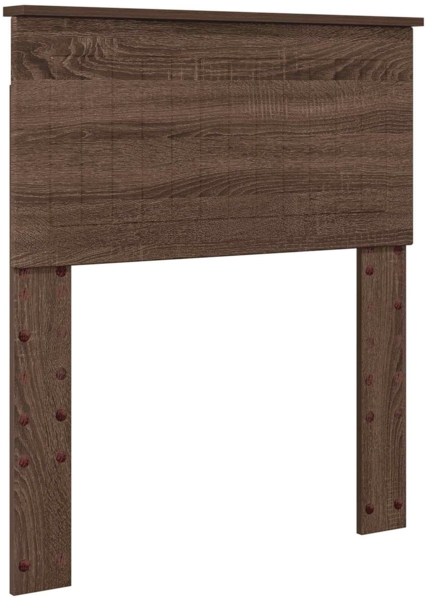 vidaXL Aufbewahrungsbett Braun Eichen-Optik 75x190 cm Holzwerkstoff 3410853 Bild 6