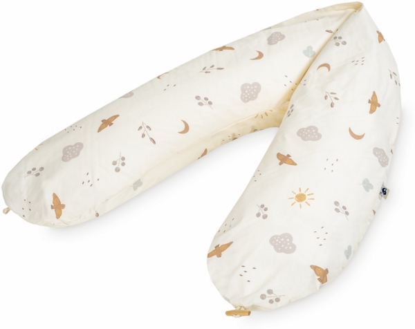 Stillkissen mit Knopf, Organic Night & Day