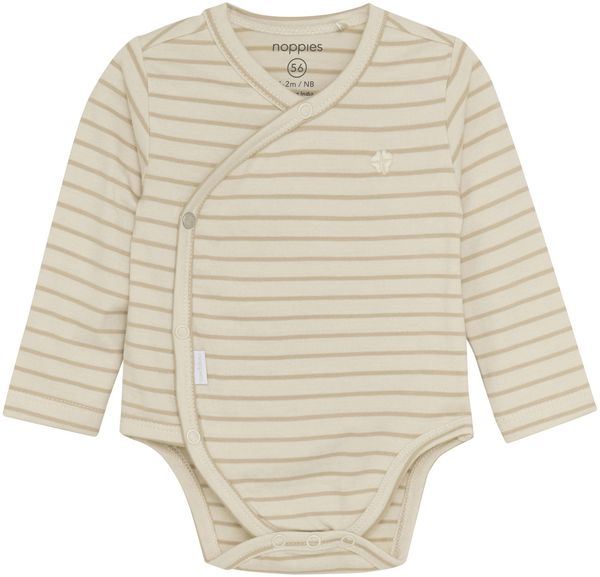 Noppies Navi Wickelbody - Stripe - Größe 68 - Offw