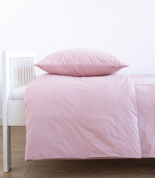 Loolay Kinderbettwäsche Set Baumwolle Baby & Kinder, 2-teilig, viele Größen IKEA passend ROSA, Atmungsaktiv & hautfreundlich - perfekt für moderne Kinderzimmer!