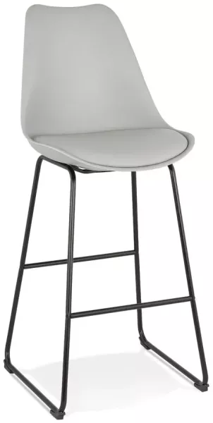 Kokoon Design Barhocker Paul Metall Grau