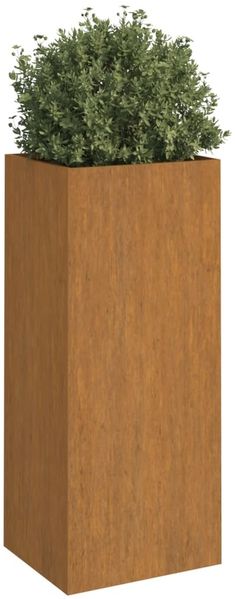 vidaXL Pflanzkübel 32x29x75 cm Cortenstahl 821553 Bild 3