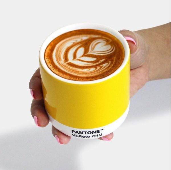 PANTONE Kaffeeservice, Porzellan Thermobecher Cortado, 190ml