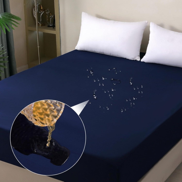 Ohano Wasserdichter Matratzenschoner 160x200cm Spannbettlaken Atmungsaktiver