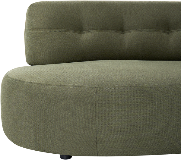 Sofa 3-Sitzer LAERDAL Stoff Grün Bild 6