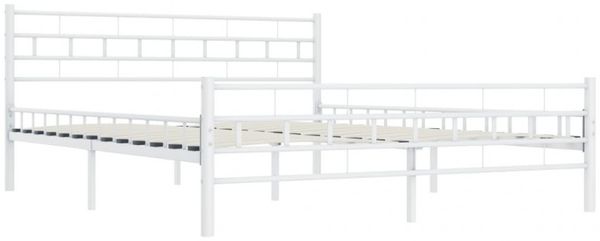 vidaXL Bettgestell Weiß Metall 200×200 cm [285301] Bild 9