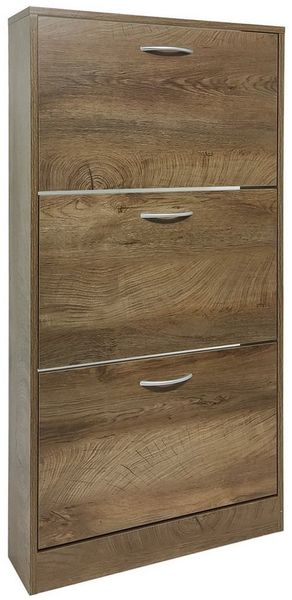 HTI-Line Schuhschrank Schuhschrank Thekla (Stück, 1x Schuhschrank Thekla, ohne Dekoration) Schuhkipper 3 Fächer