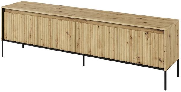 Compleo TV-Schrank FLORE, TV-Tisch, 4 Türen, Modern Wohnzimmer