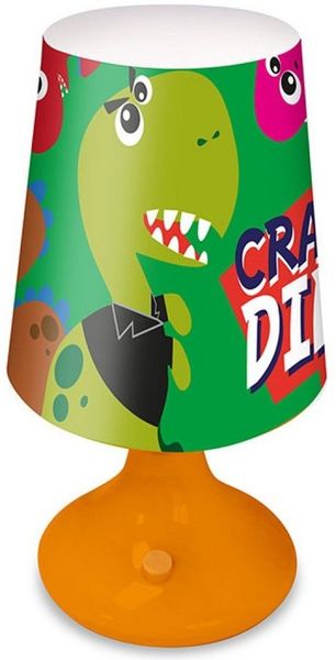 Kids Euroswan Stehlampe Dino Nachtlicht mit einem lustigen T-Rex im Anzug