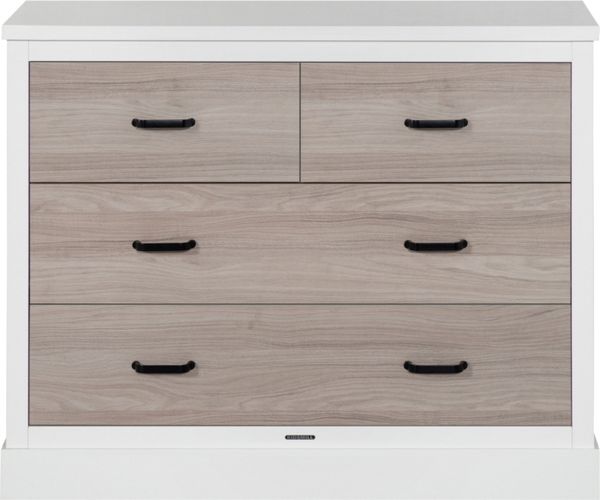 Kidsmill Newport Kommode Weiß / Eiche Weiß