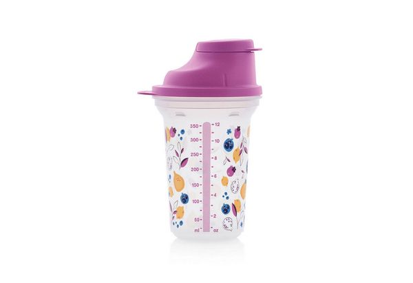 TUPPERWARE Messbecher Tupperware Shake-It Shaker 350ml Sommer