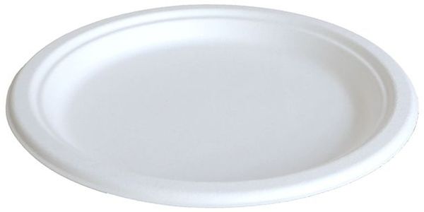 Braun & Company By nature Teller weiß 23 cm Pappe 10 Stück Pappteller
