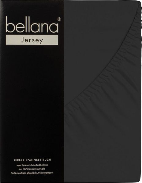 bellana Spannbettlaken Bellana jersey, Jersey, Gummizug: rundum, (1 Stück), 120g/m², 100% Baumwolle