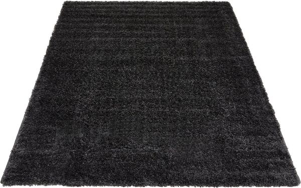 Andiamo Hochflor-Teppich Chicago, rechteckig, Höhe: 40 mm, Uni Farben, weich & kuschelig, ideal im Wohnzimmer & Schlafzimmer