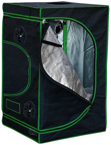 Growbox 120x200x120cm Indoor Gewächshaus Pflanzenzelt Zuchtschrank Treibhaus