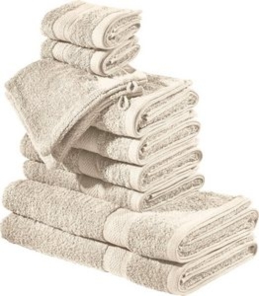 REDBEST Handtücher Frottier-Set "Chicago" 10-tlg, Frottier (10-St), Walk-Frottier Uni Bild 6