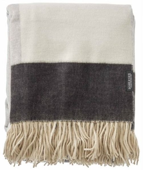 Rohleder Decke Plaid Colorblock Neutral (150x220 cm) 28966-0080-150200-11