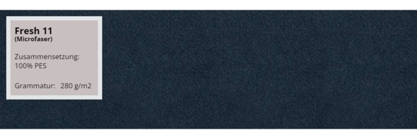 Boxspringbett 'Fuego', blau, 180x200 cm Bild 3