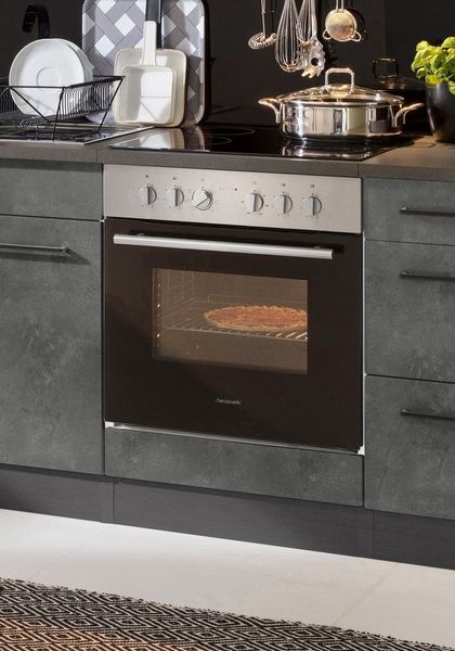 KOCHSTATION Herdumbauschrank KS-Tulsa 60 cm breit, für Einbau-Herdset