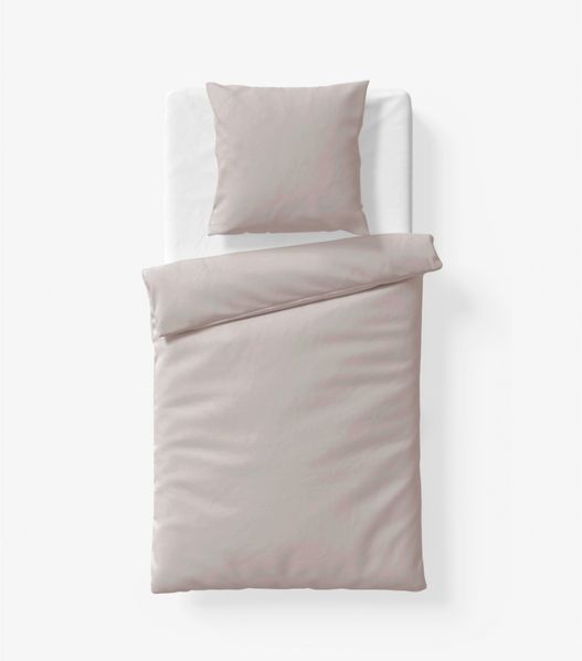 Fleuresse Black Premium Tencel Uni Bettwäsche, taupe